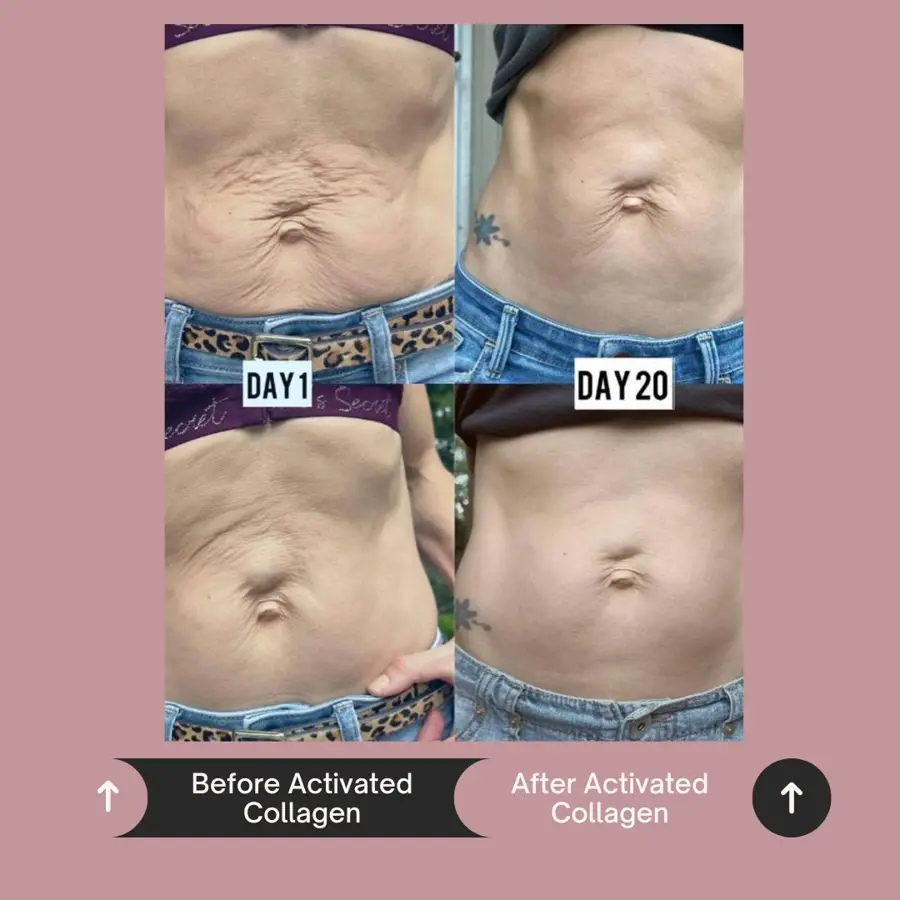 Customer before and after photo