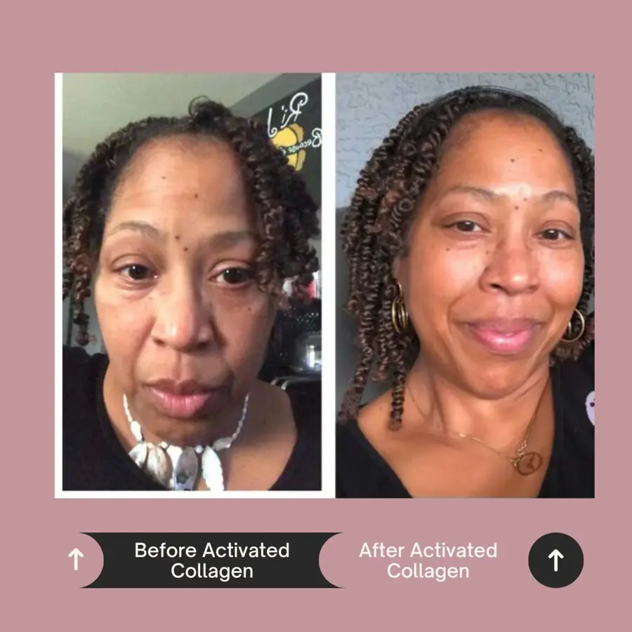 Customer before and after photo