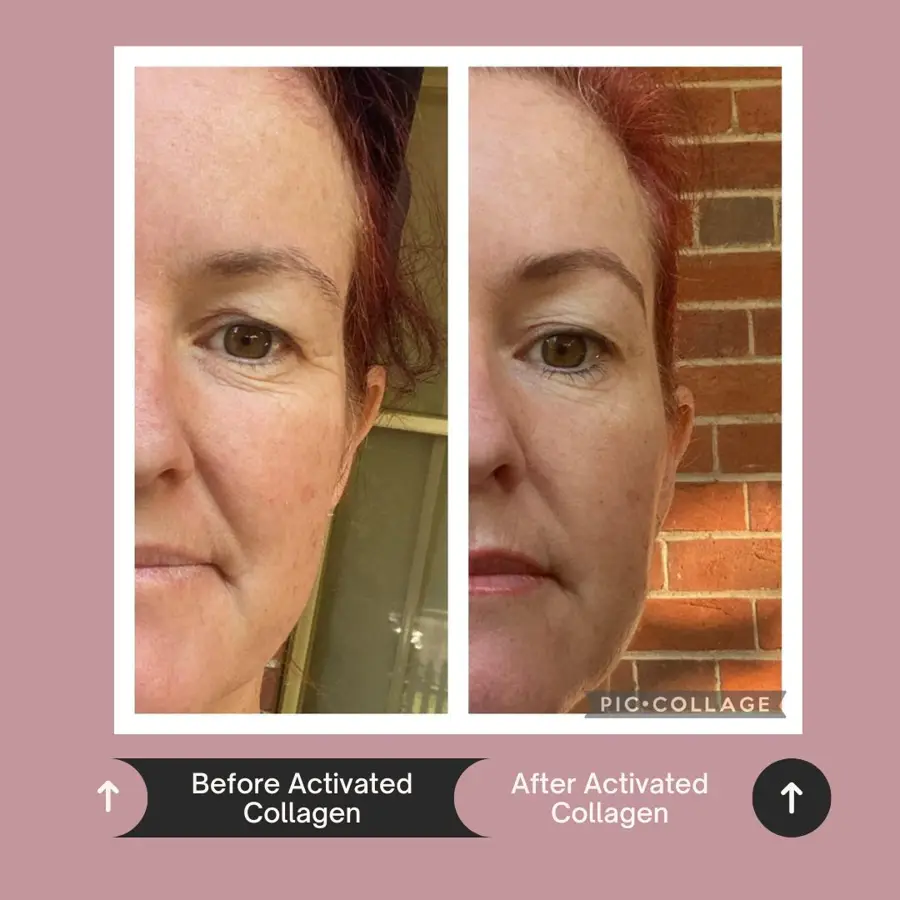 Customer before and after photo