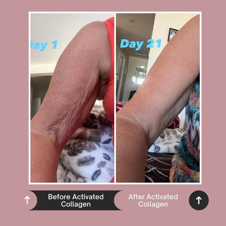 Customer before and after photo