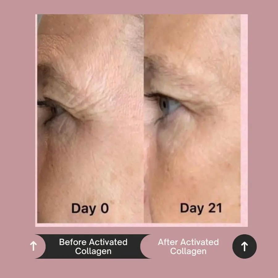 Customer before and after photo