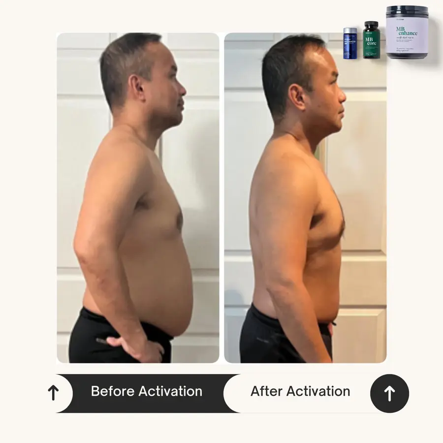 Customer before and after photo