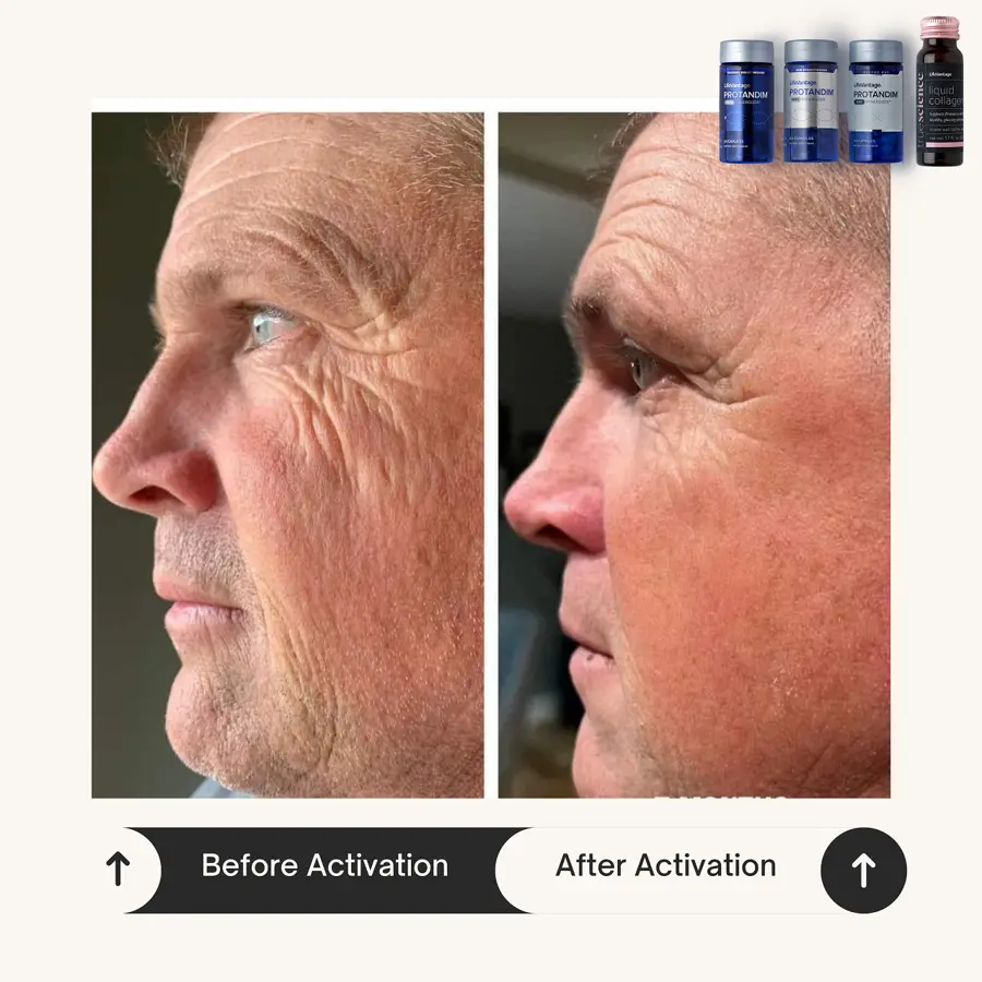 Customer before and after photo