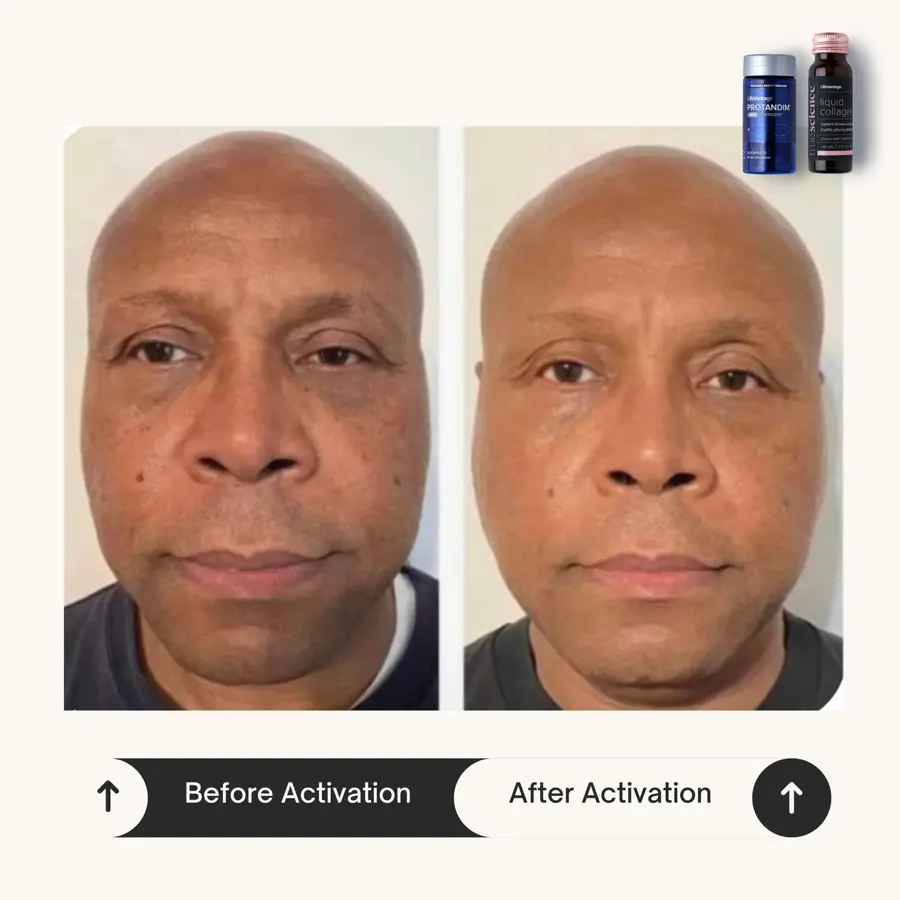 Customer before and after photo