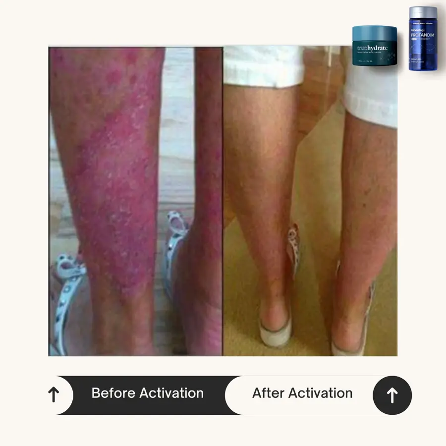 Customer before and after photo