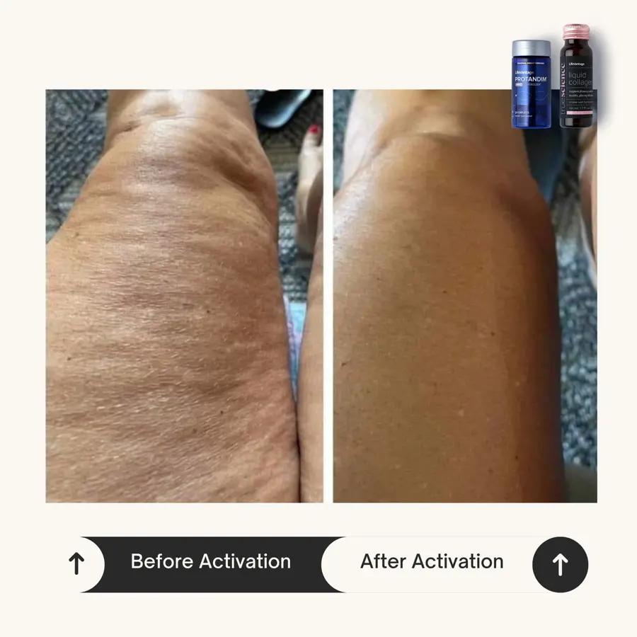Customer before and after photo