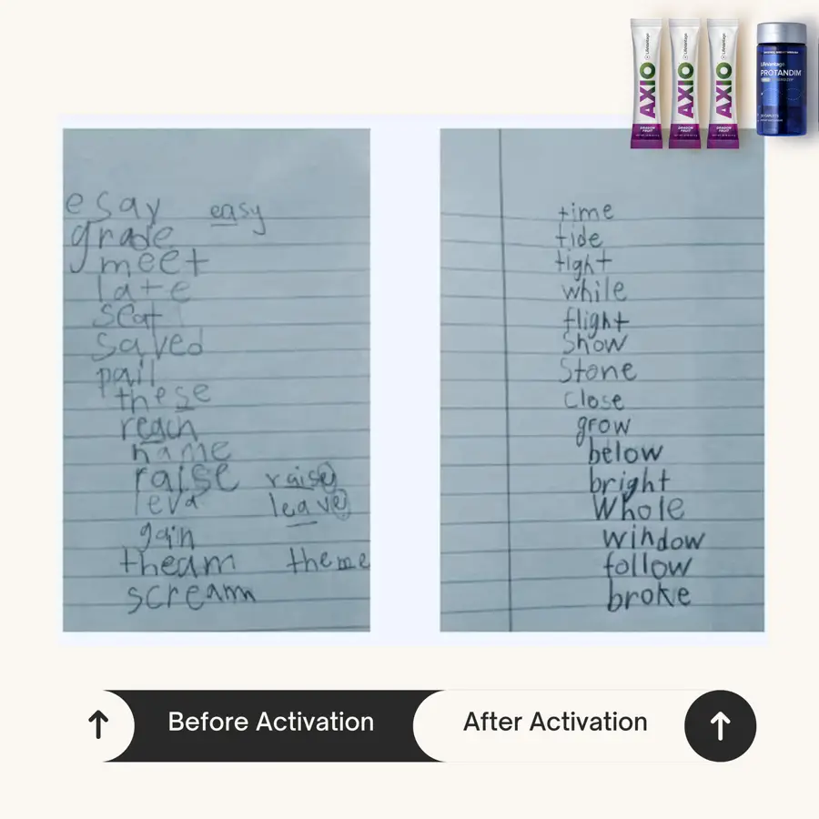Customer before and after photo