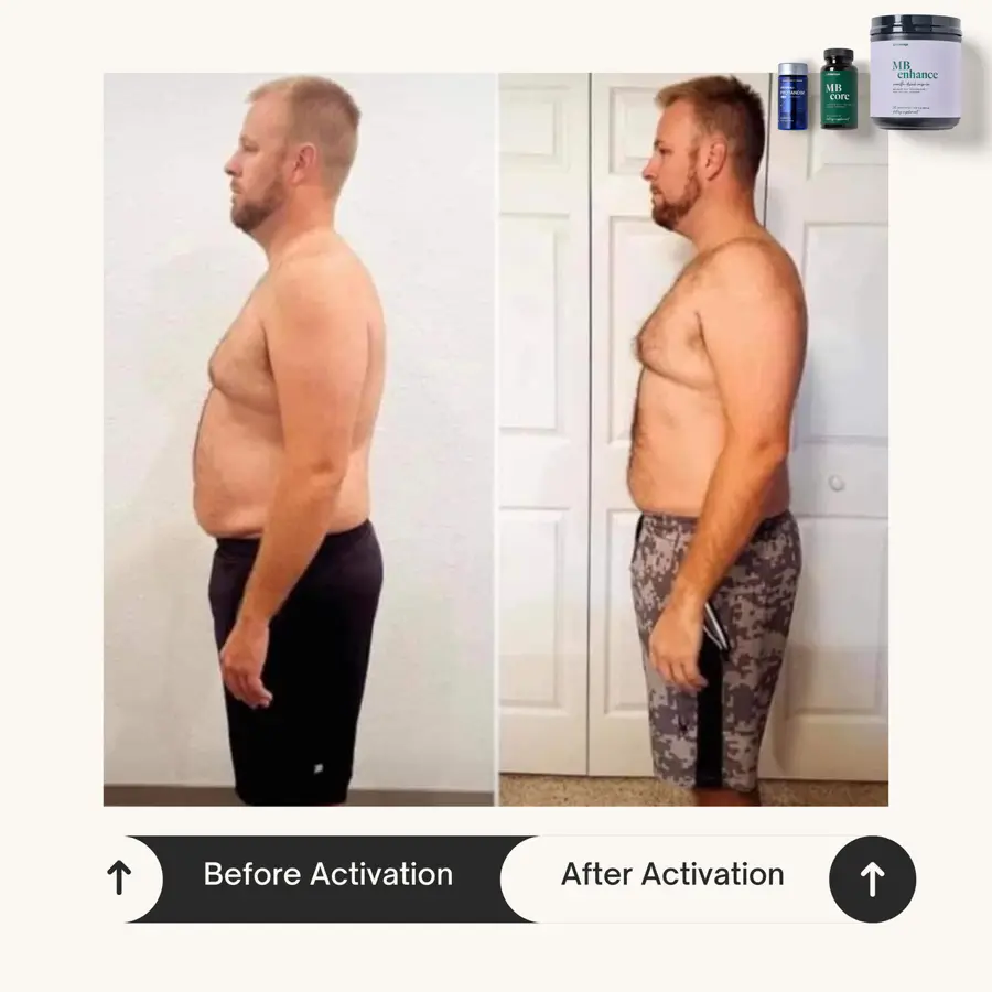 Customer before and after photo