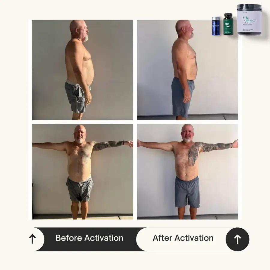 Customer before and after photo