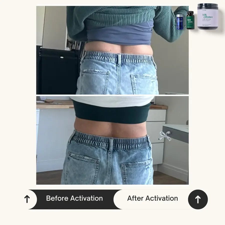 Customer before and after photo